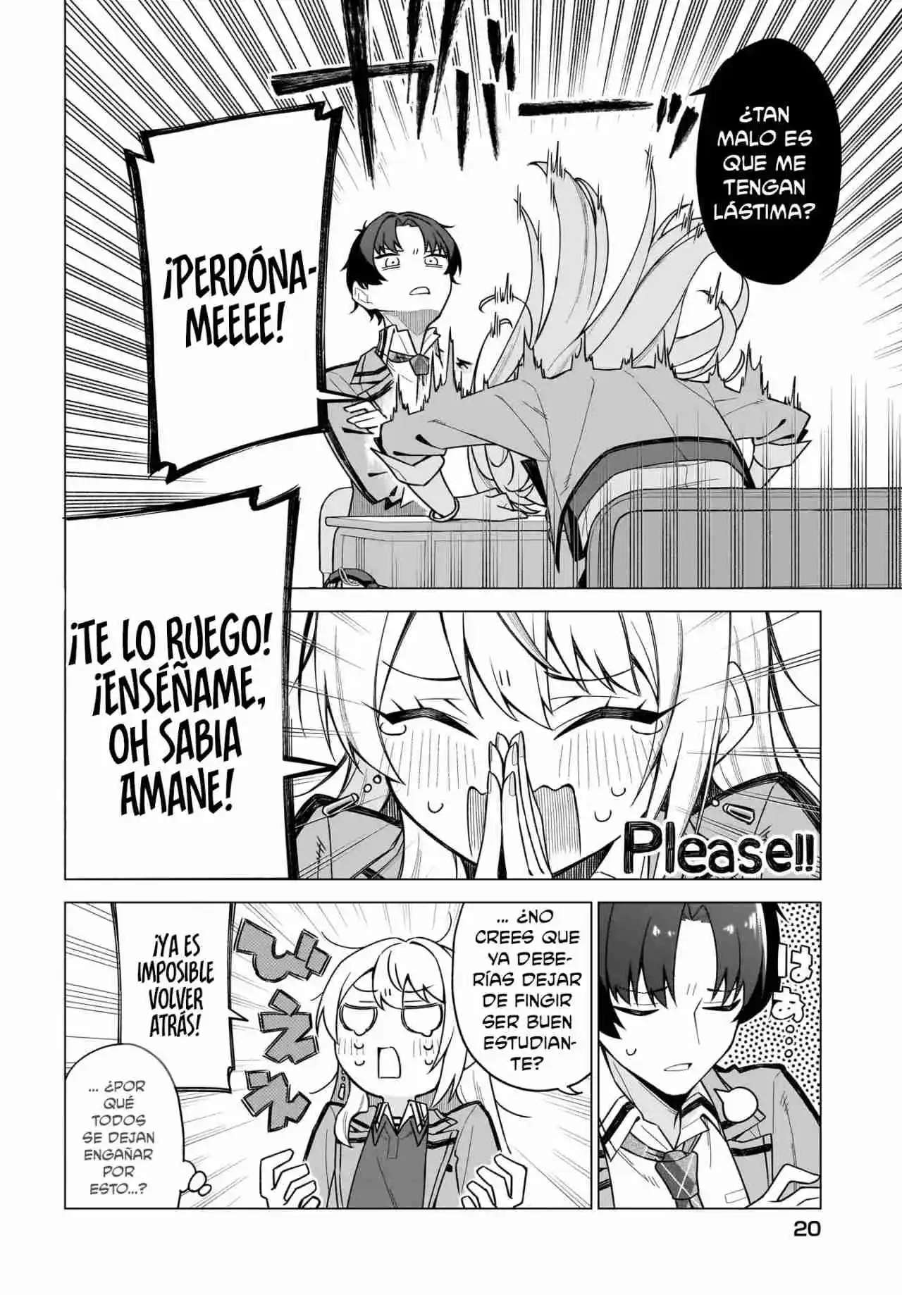 La chica que puede decir claramente ‘Te amo’ es invencible Capitulo 1 página 14