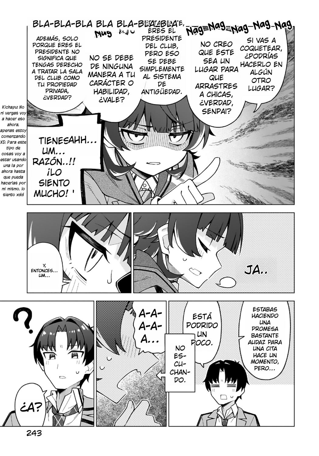 La chica que puede decir claramente ‘Te amo’ es invencible Capitulo 4 página 10