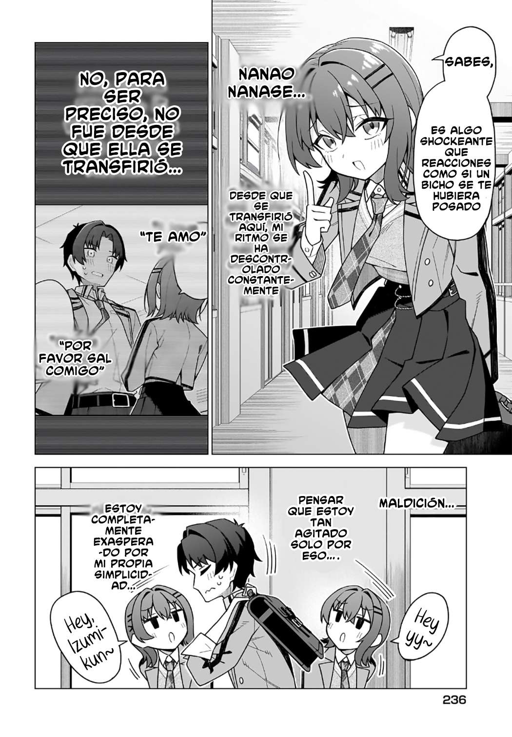 La chica que puede decir claramente ‘Te amo’ es invencible Capitulo 4 página 3