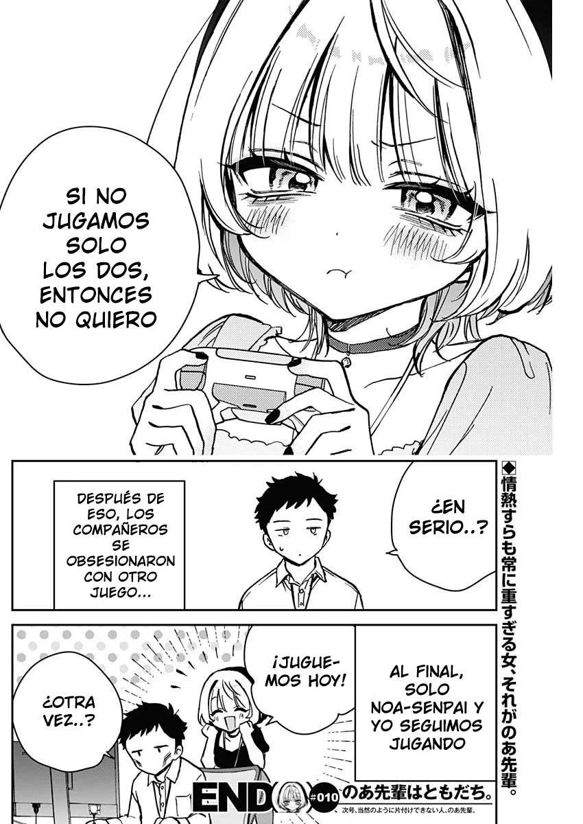Noa-senpai wa Tomodachi Capitulo 10 página 21