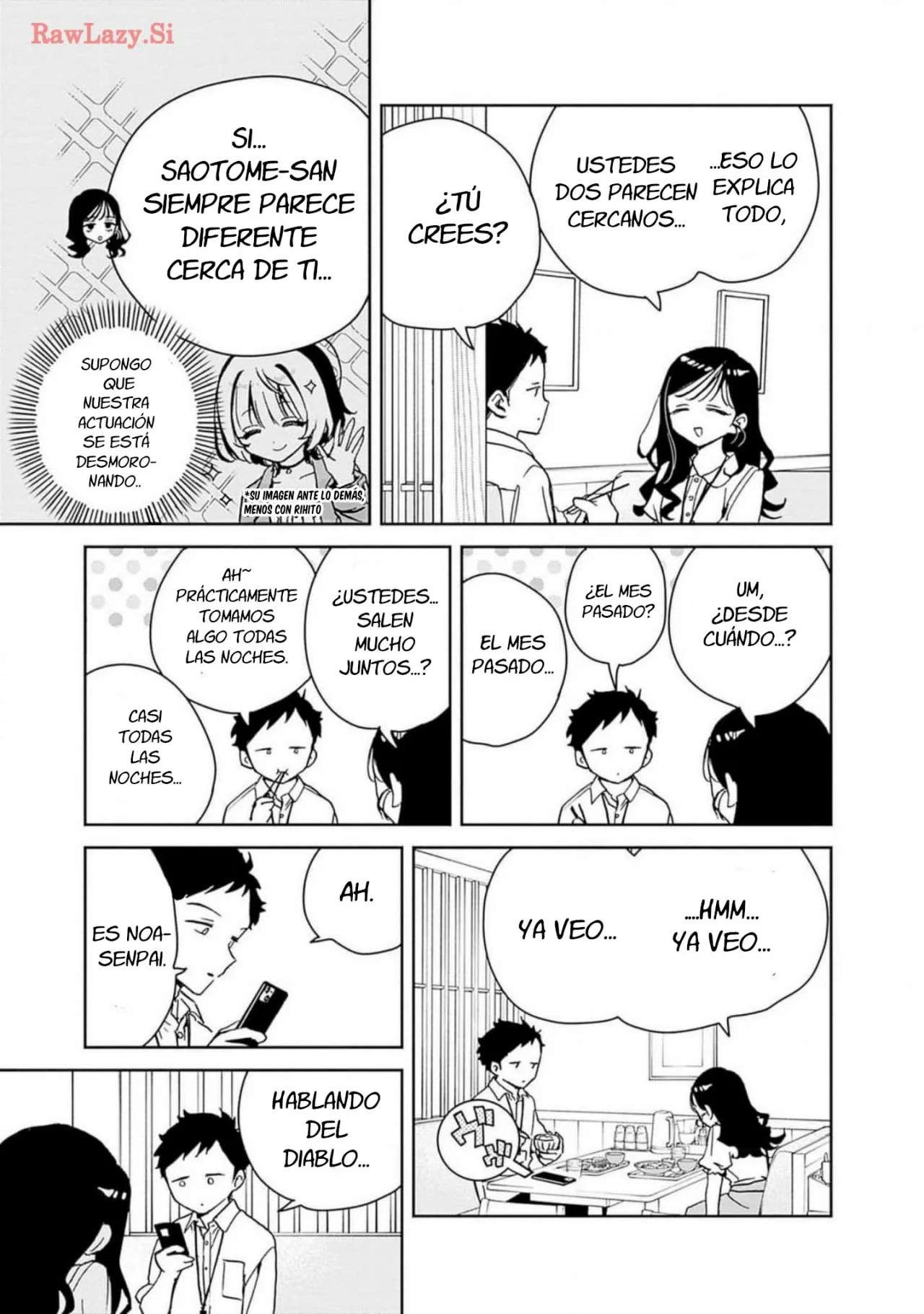 Noa-senpai wa Tomodachi Capitulo 17 página 8