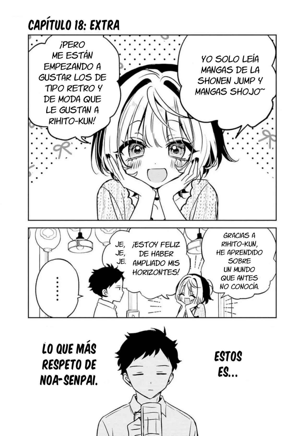 Noa-senpai wa Tomodachi Capitulo 18.5 página 8