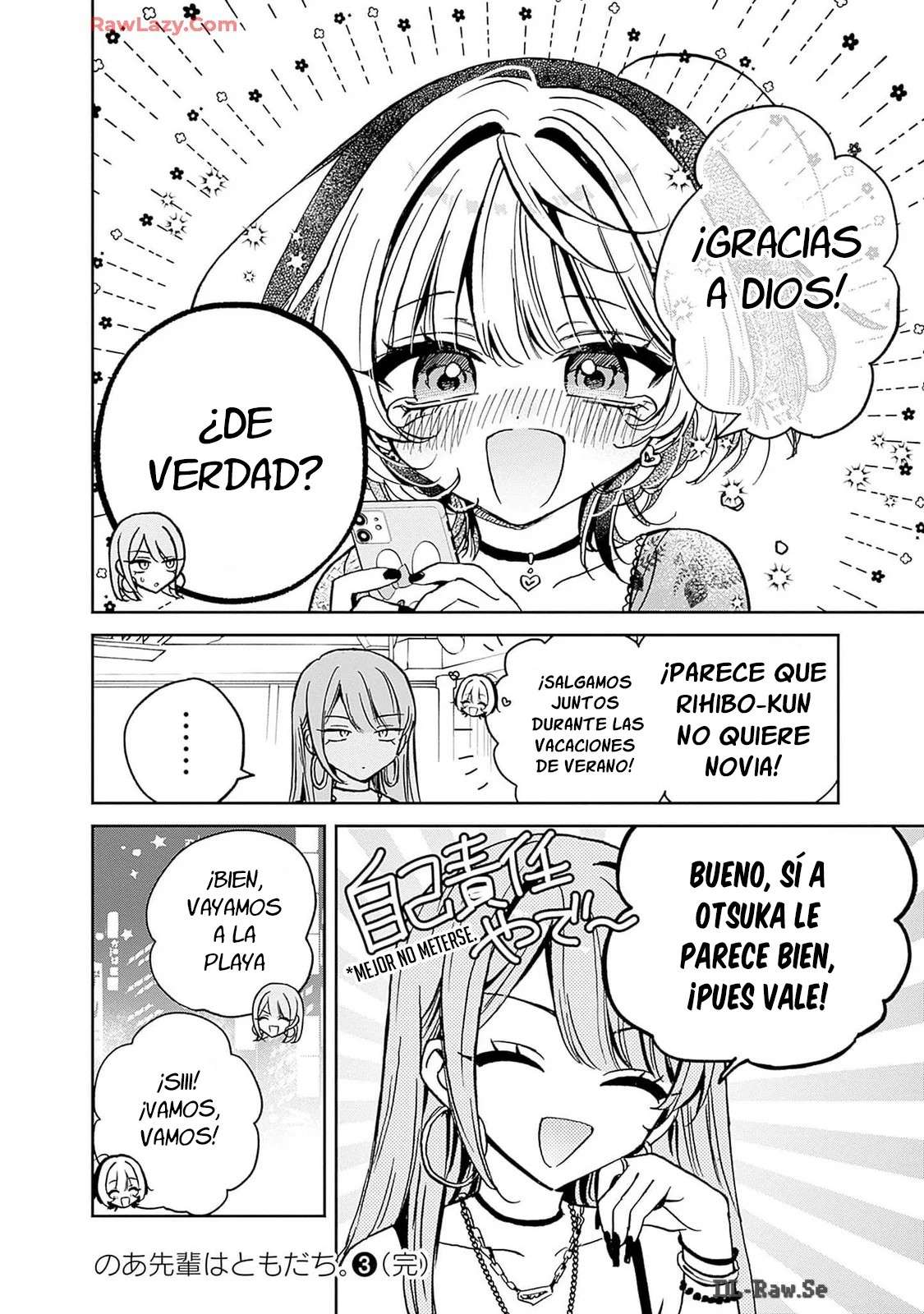 Noa-senpai wa Tomodachi Capitulo 28 página 20
