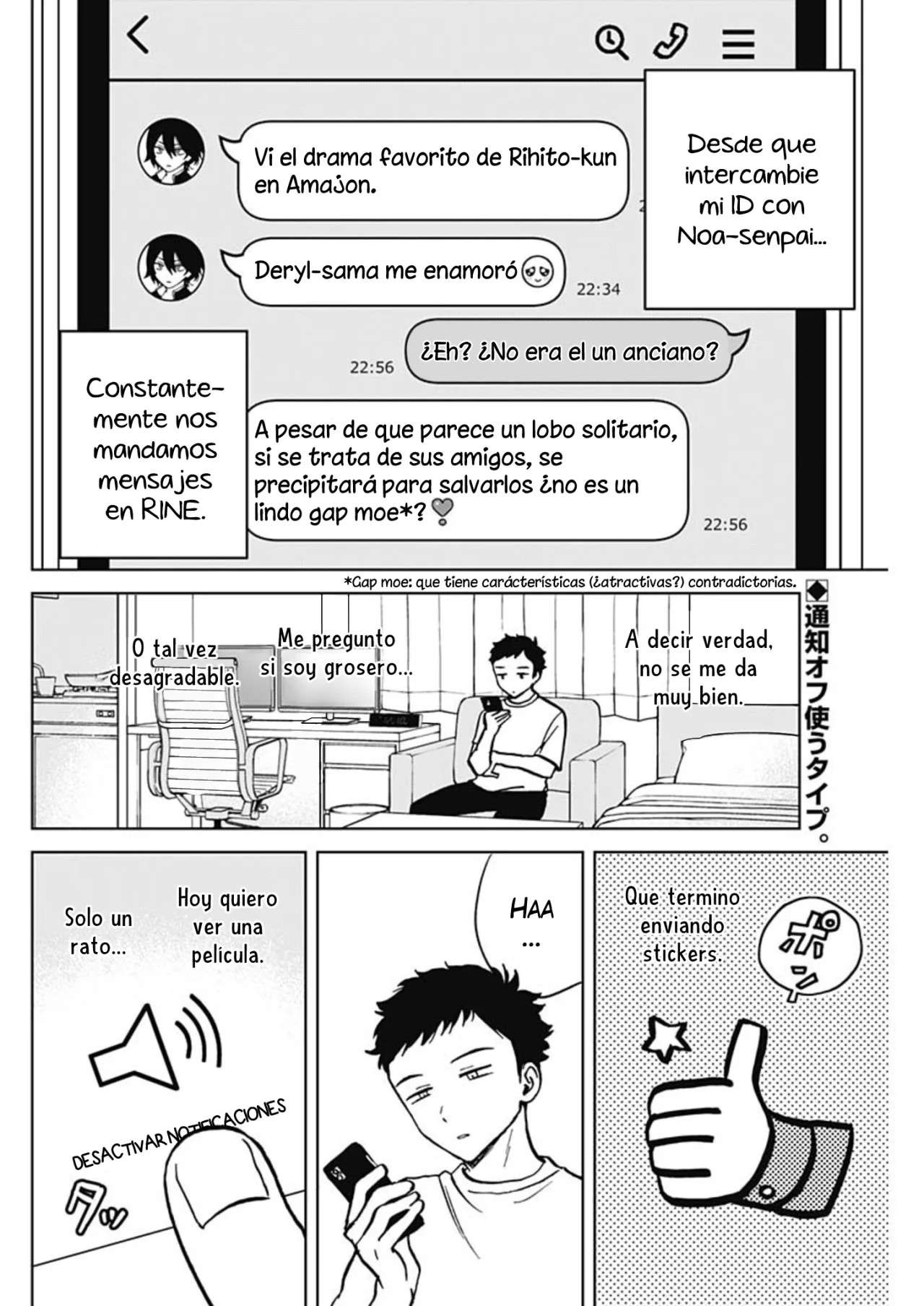 Noa-senpai wa Tomodachi Capitulo 3 página 3
