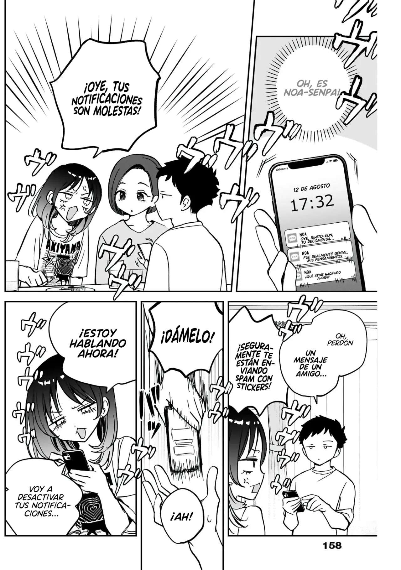 Noa-senpai wa Tomodachi Capitulo 37 página 12