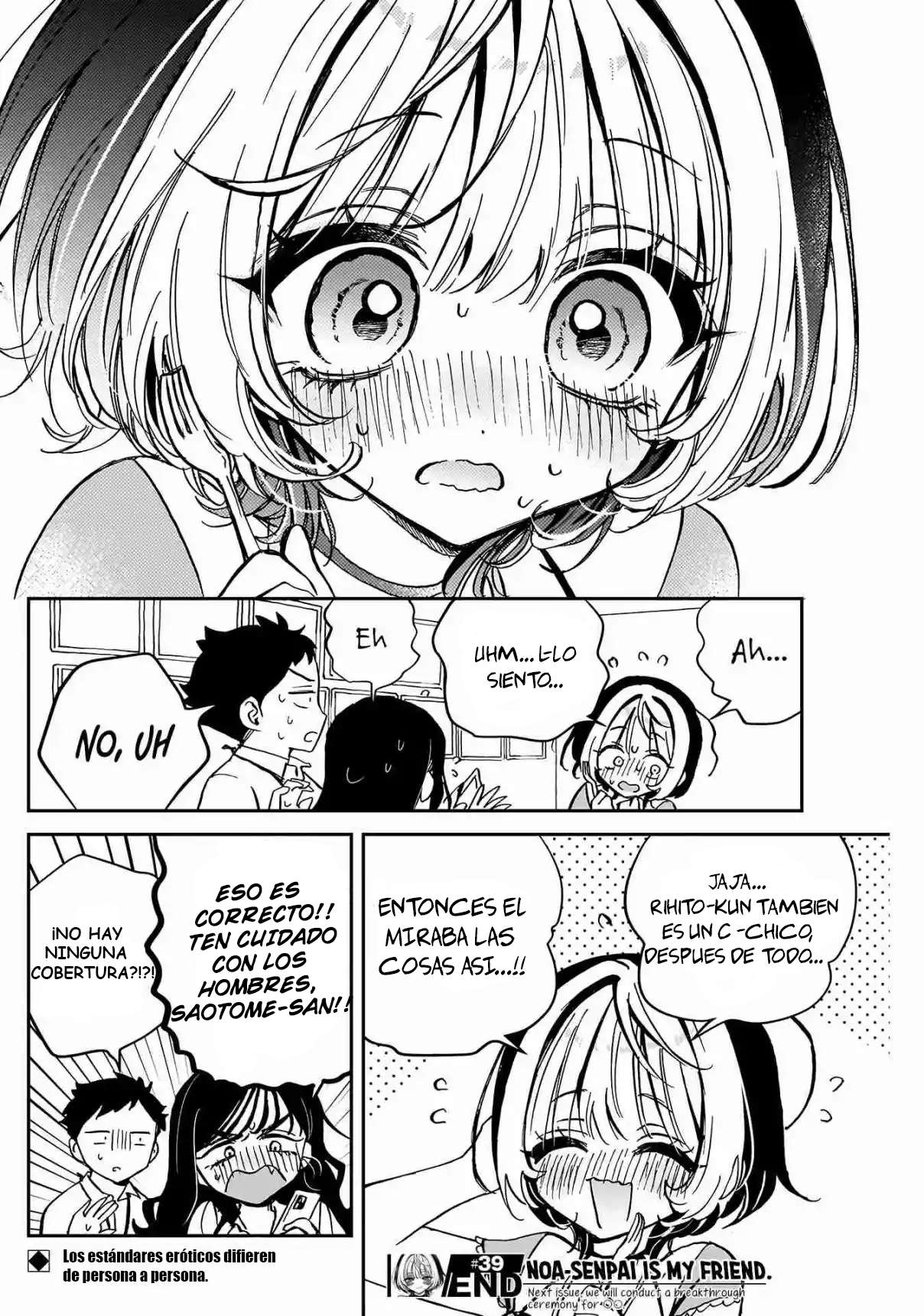 Noa-senpai wa Tomodachi Capitulo 39 página 20