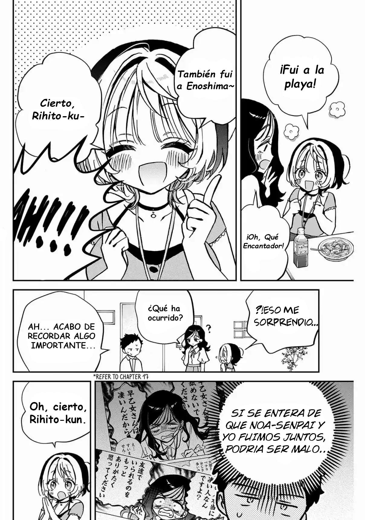 Noa-senpai wa Tomodachi Capitulo 39 página 8