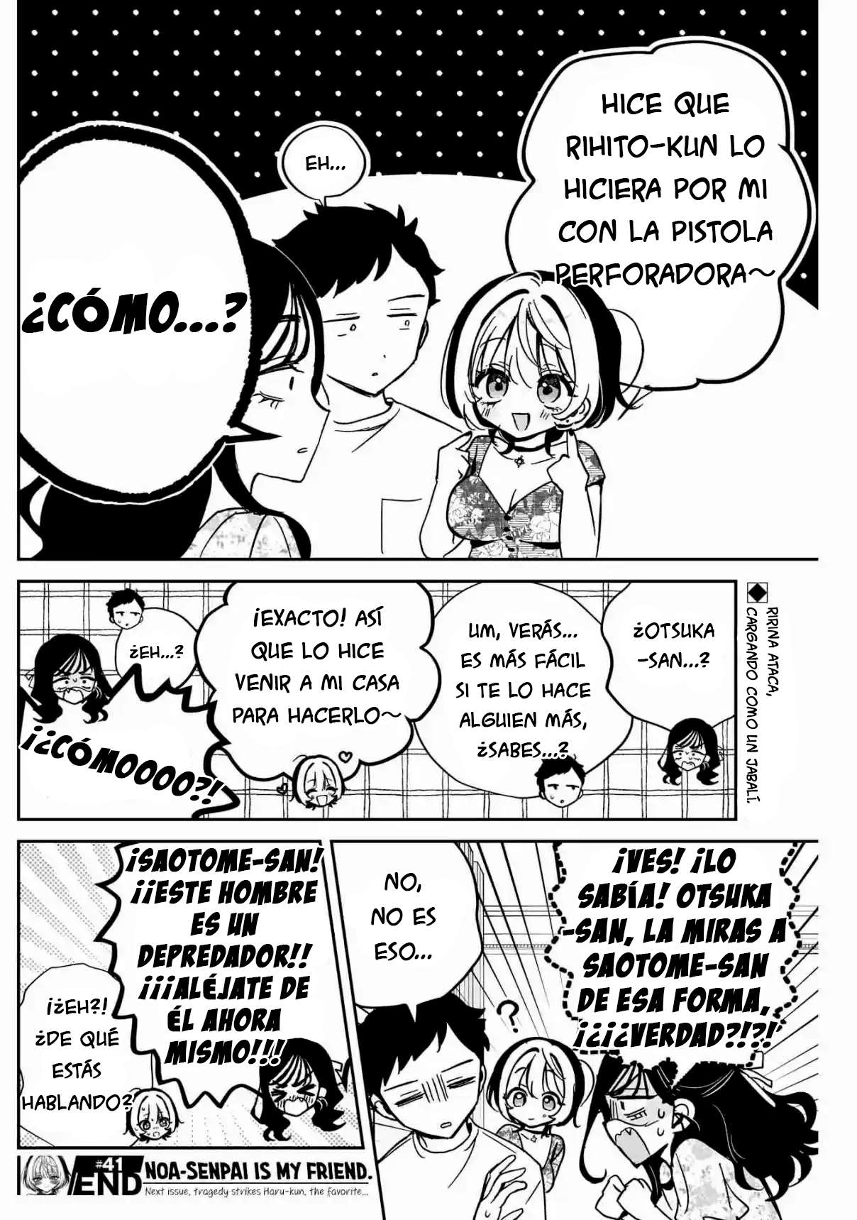 Noa-senpai wa Tomodachi Capitulo 41 página 19