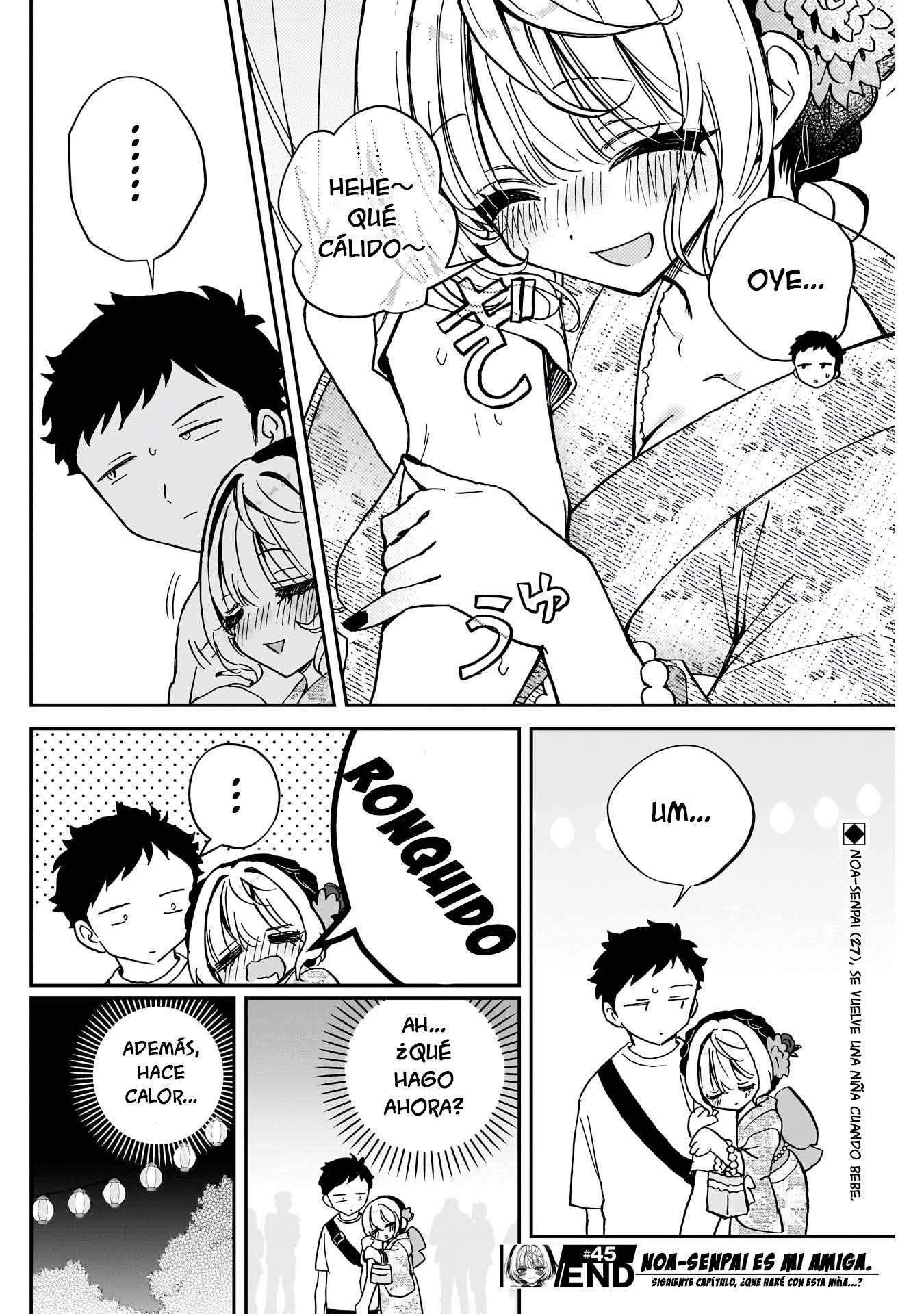 Noa-senpai wa Tomodachi Capitulo 45 página 19
