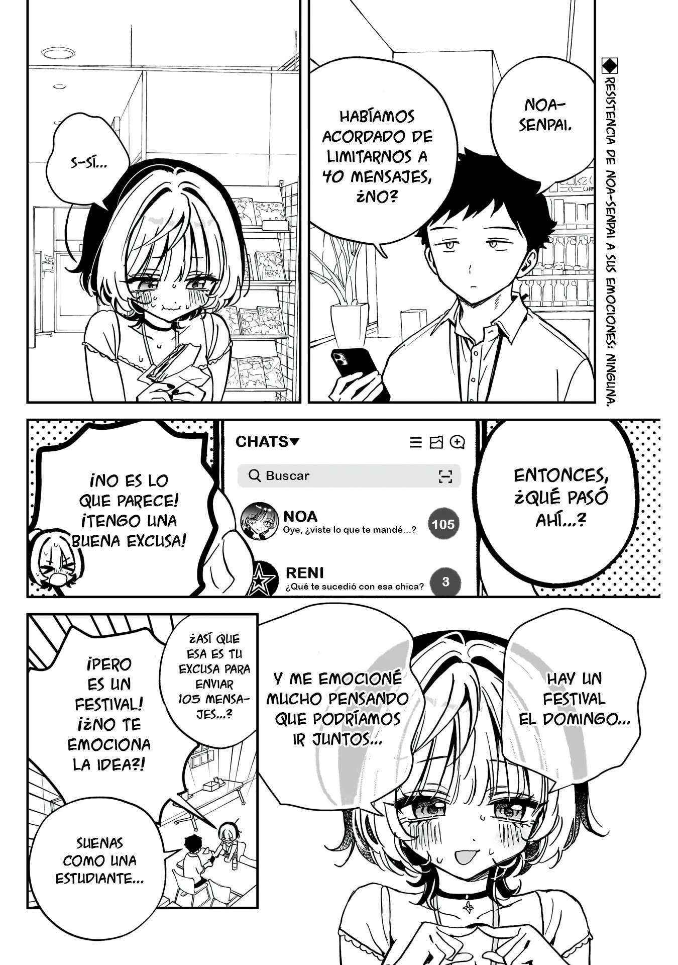 Noa-senpai wa Tomodachi Capitulo 45 página 3