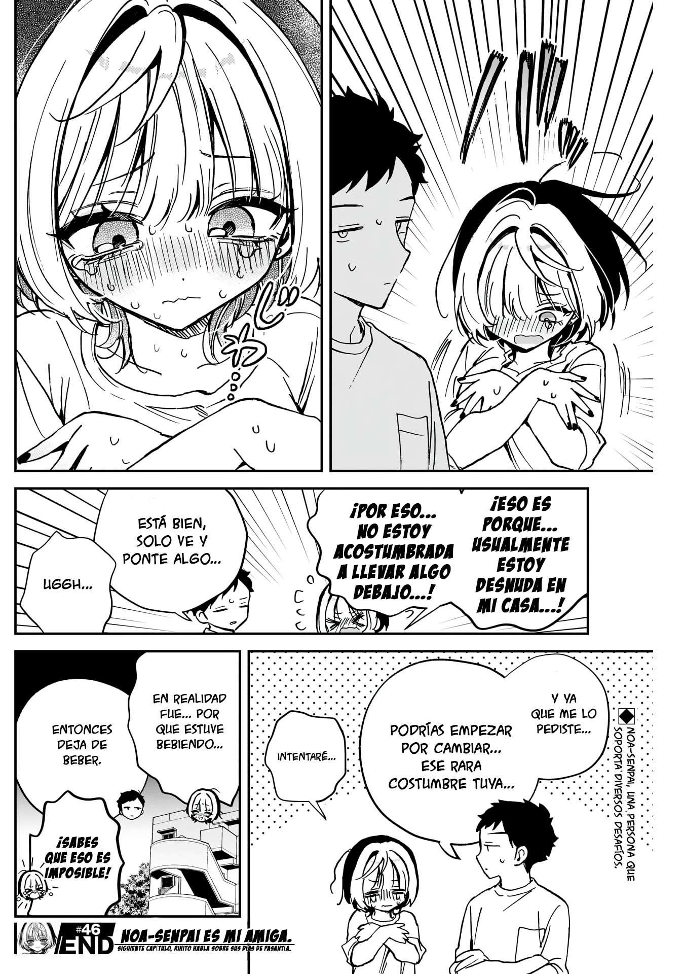 Noa-senpai wa Tomodachi Capitulo 46 página 18