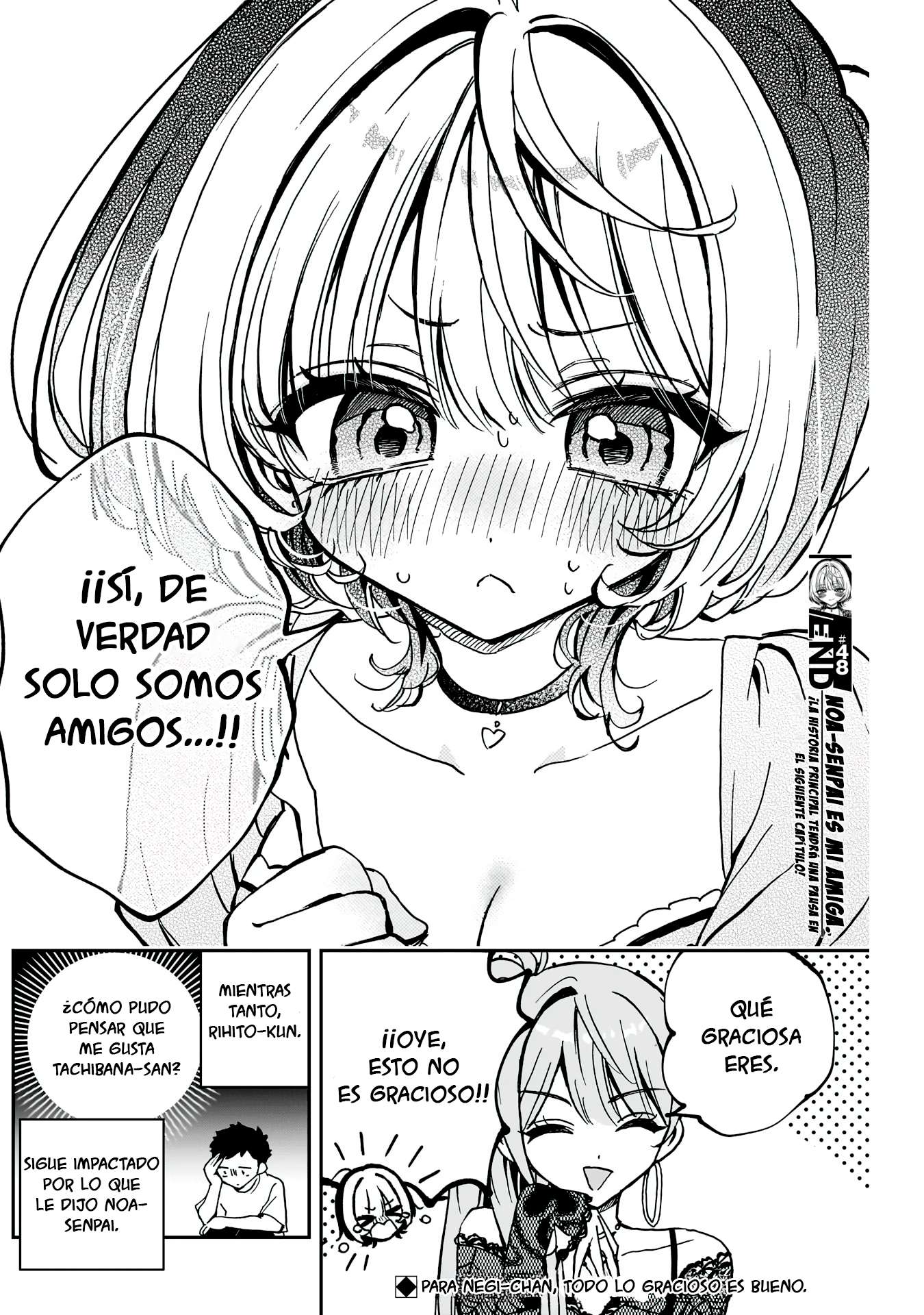 Noa-senpai wa Tomodachi Capitulo 48 página 19
