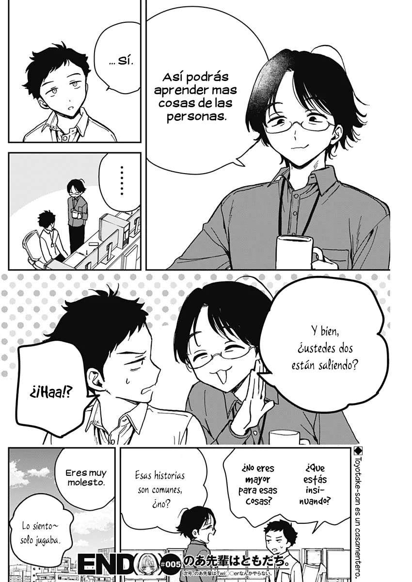 Noa-senpai wa Tomodachi Capitulo 5 página 21