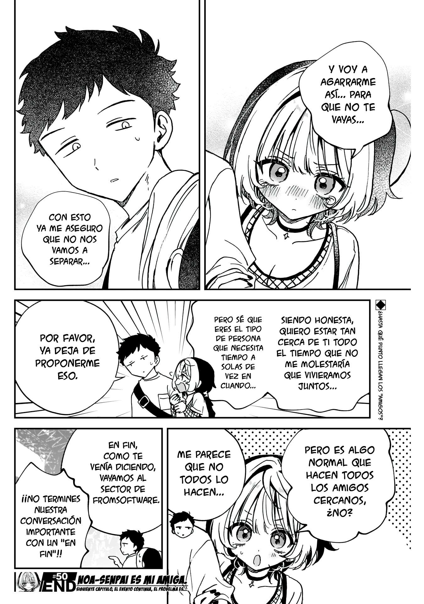 Noa-senpai wa Tomodachi Capitulo 50 página 18