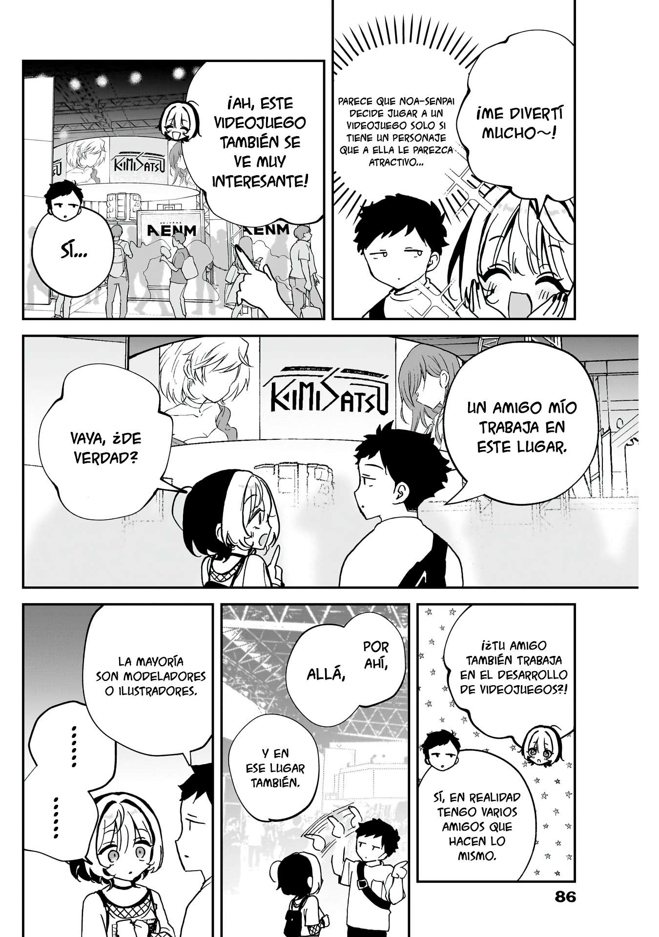 Noa-senpai wa Tomodachi Capitulo 50 página 8