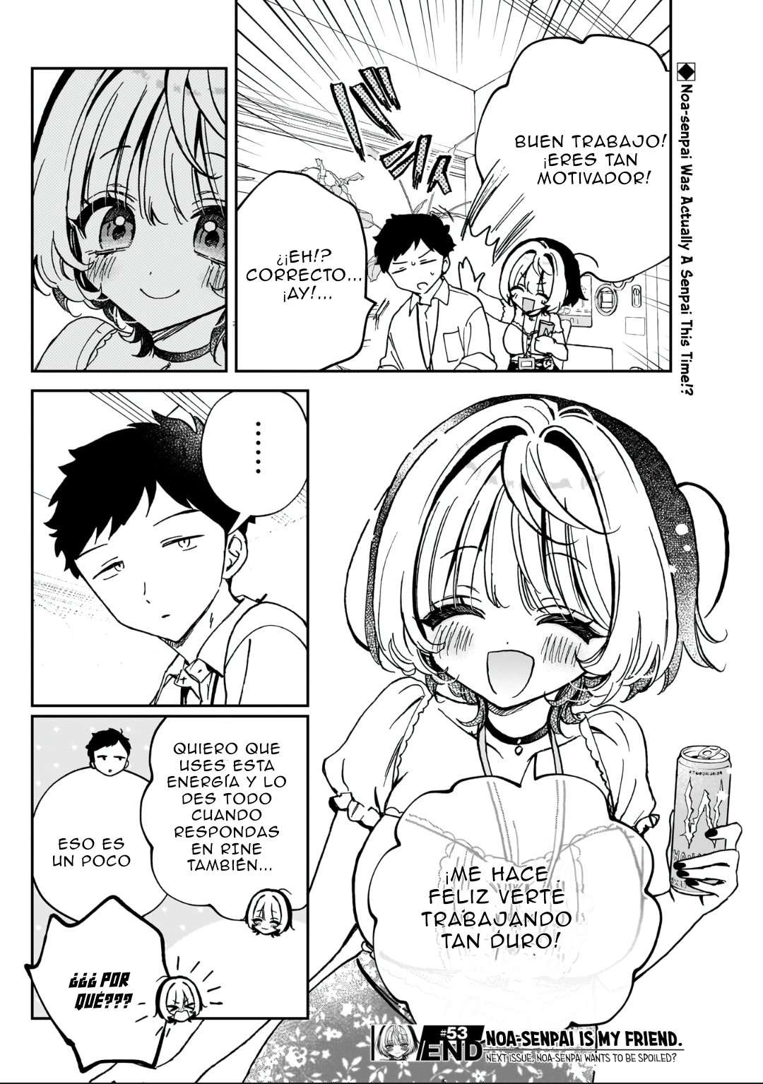 Noa-senpai wa Tomodachi Capitulo 53 página 18