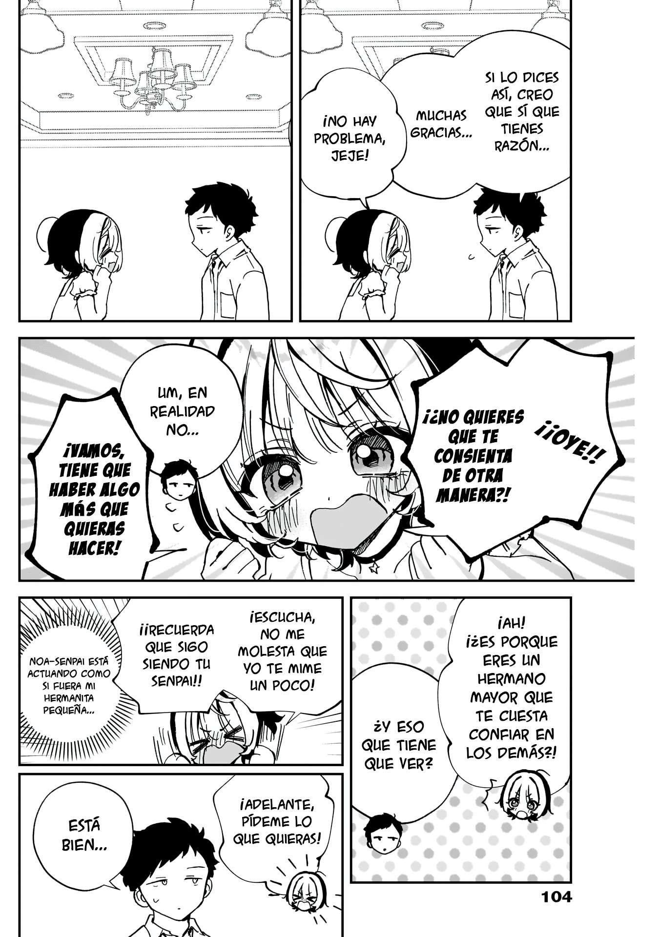 Noa-senpai wa Tomodachi Capitulo 54 página 10
