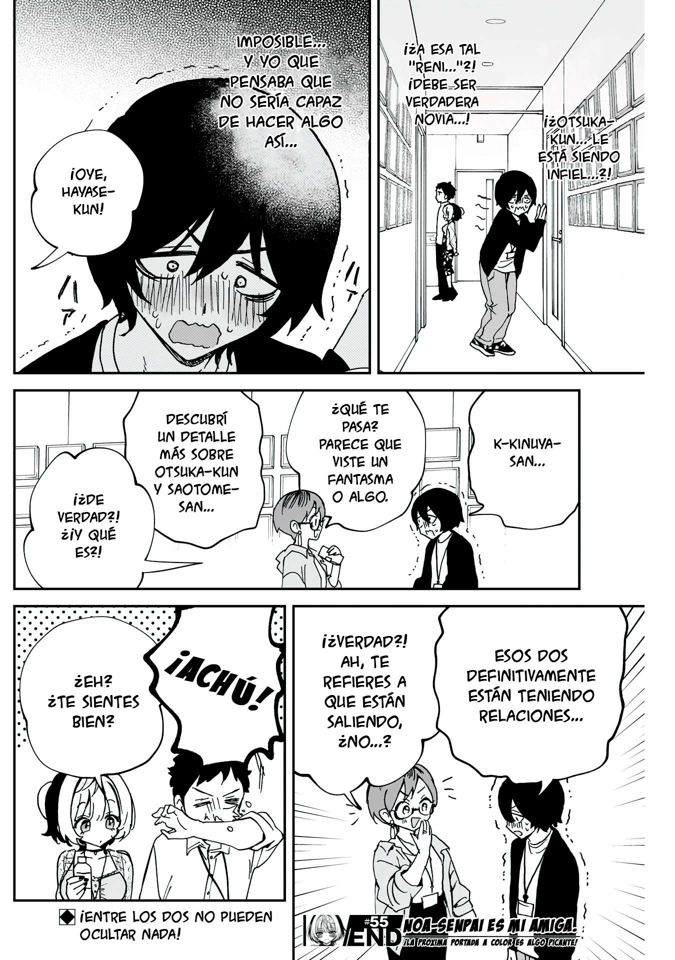 Noa-senpai wa Tomodachi Capitulo 55 página 18