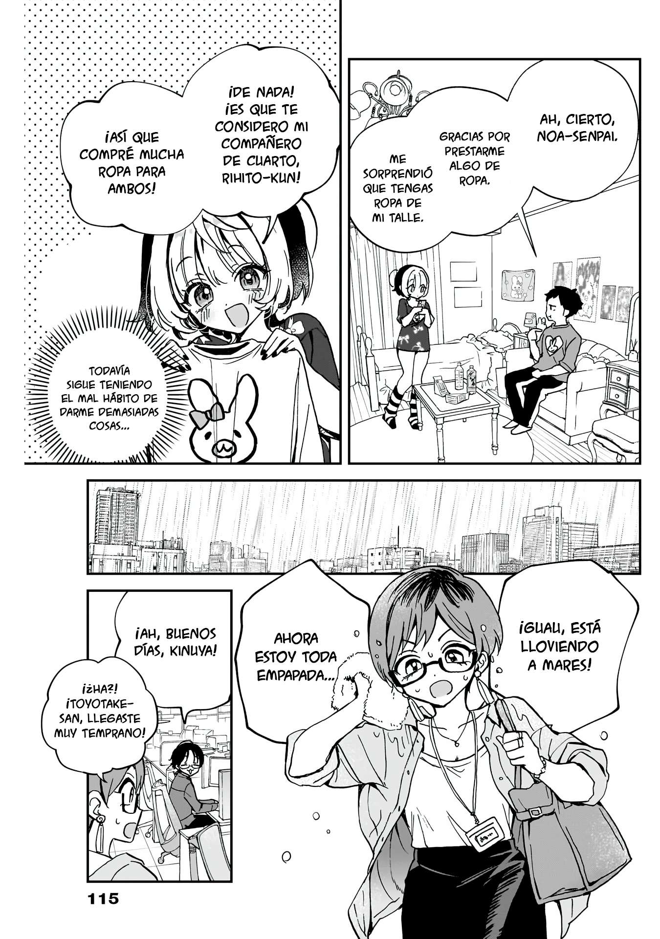 Noa-senpai wa Tomodachi Capitulo 55 página 3
