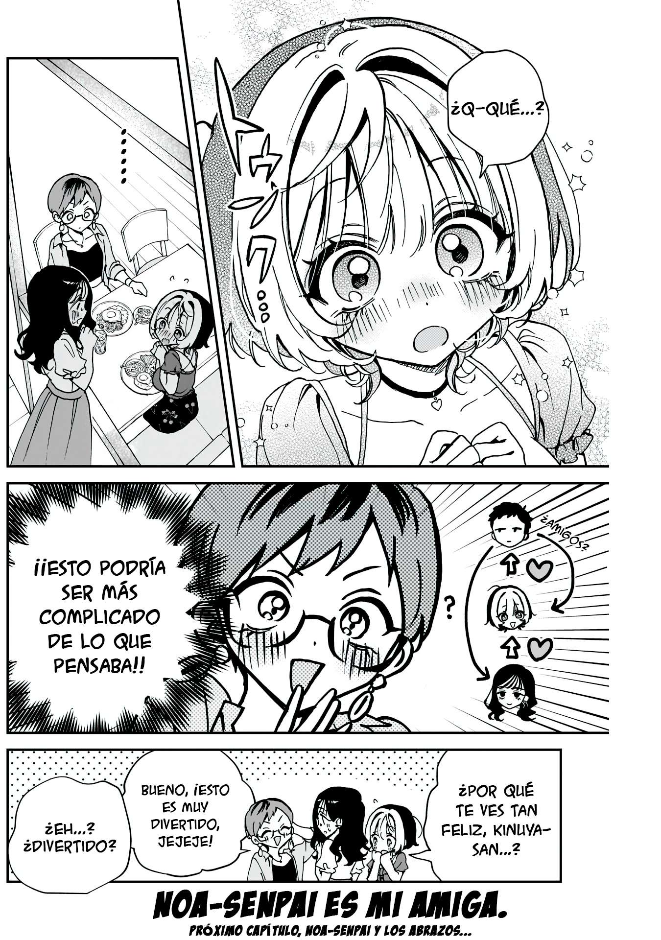 Noa-senpai wa Tomodachi Capitulo 57 página 18