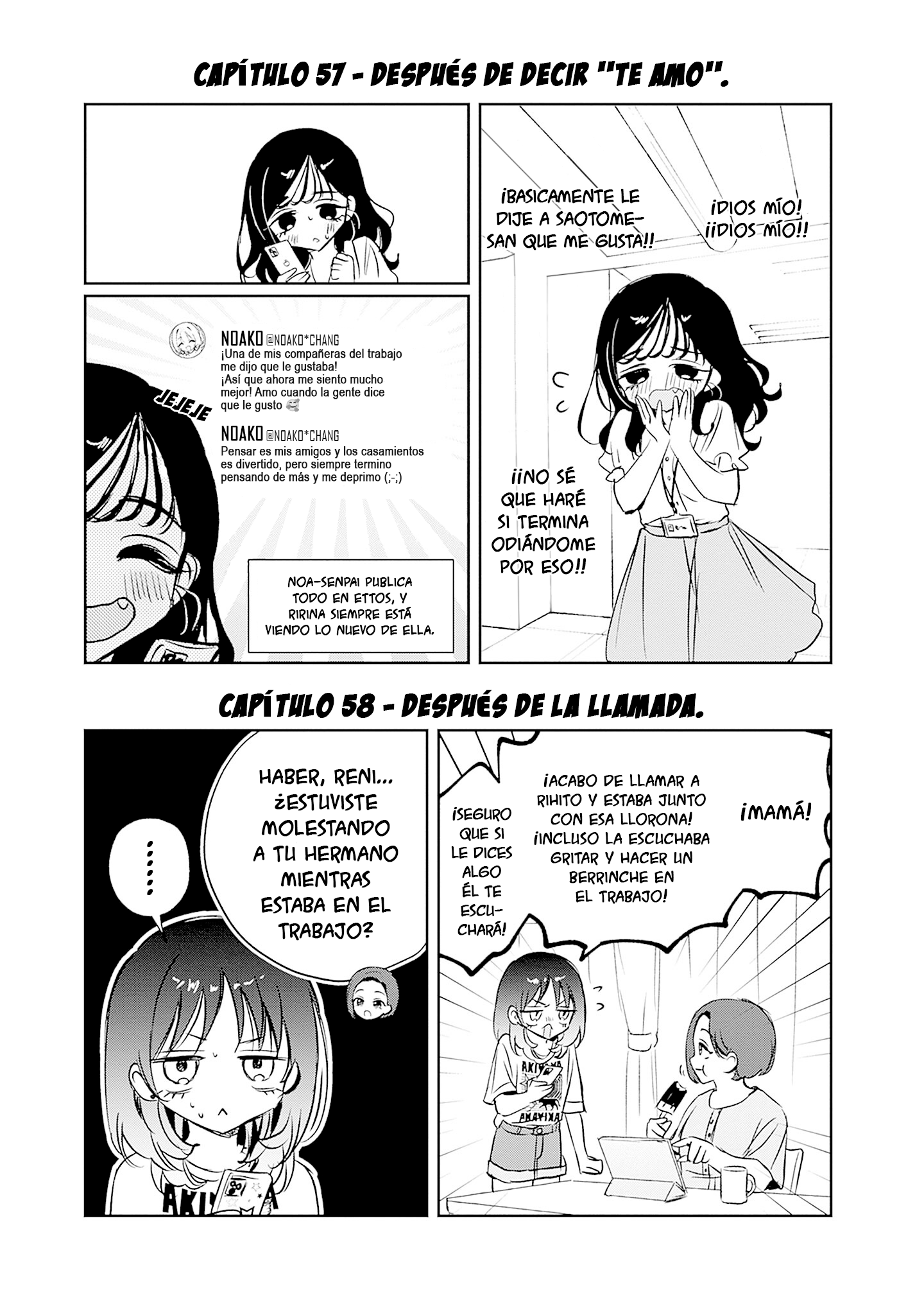 Noa-senpai wa Tomodachi Capitulo 58.5 página 9