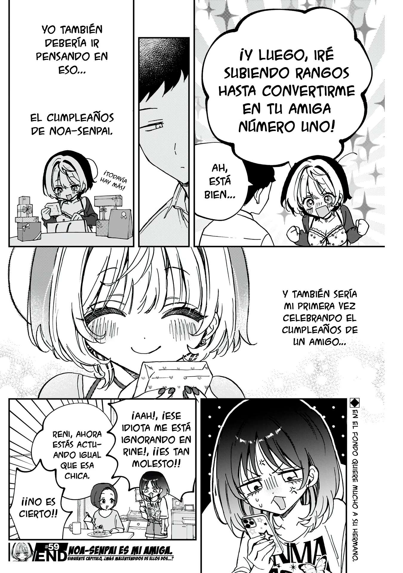 Noa-senpai wa Tomodachi Capitulo 59 página 18