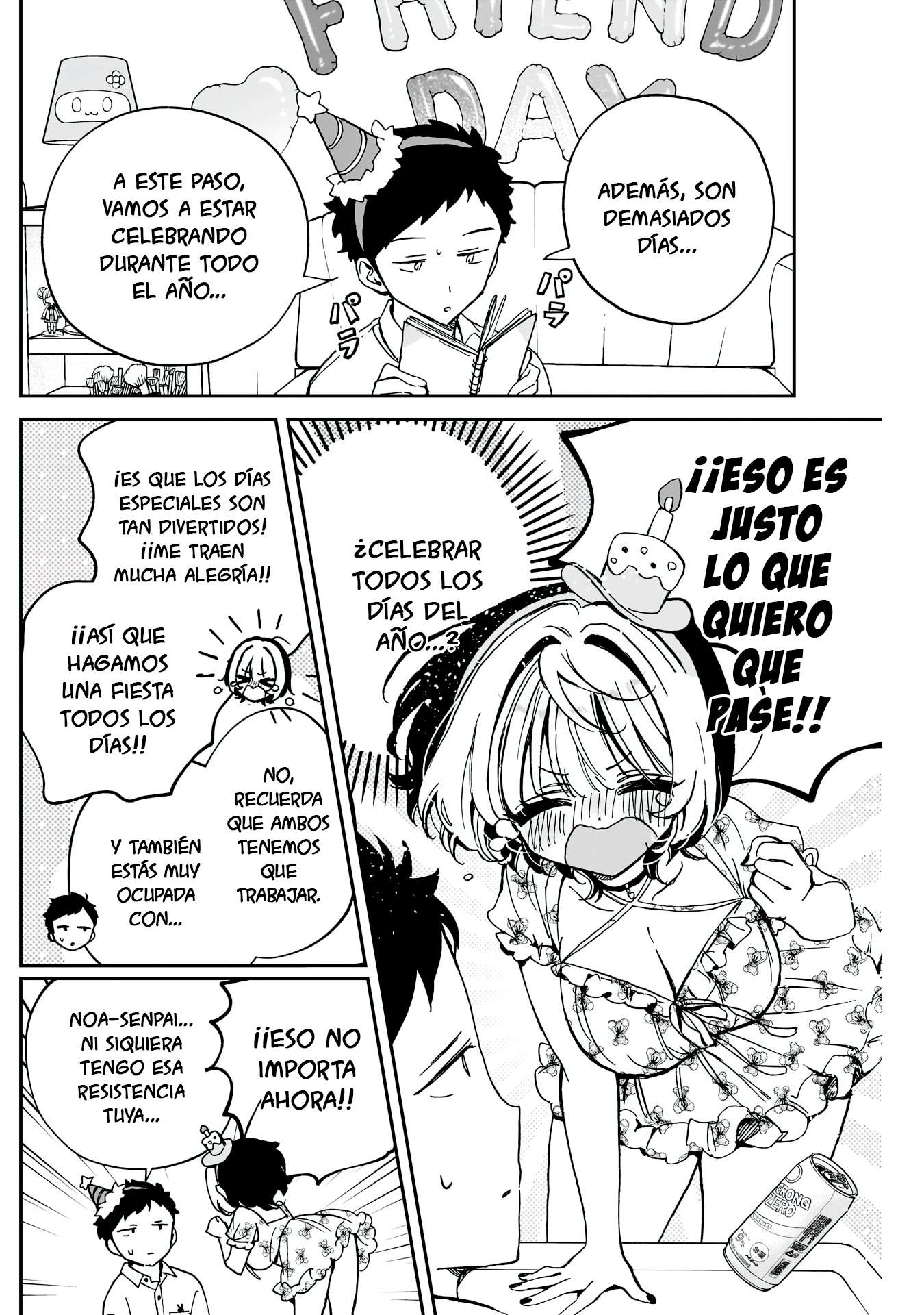 Noa-senpai wa Tomodachi Capitulo 61 página 12