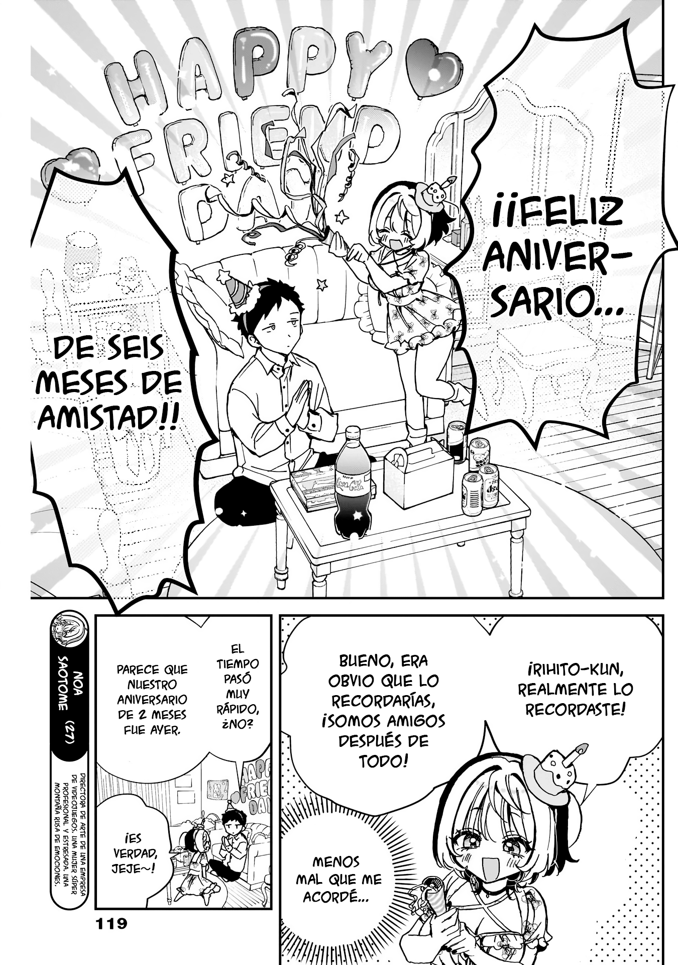 Noa-senpai wa Tomodachi Capitulo 61 página 3