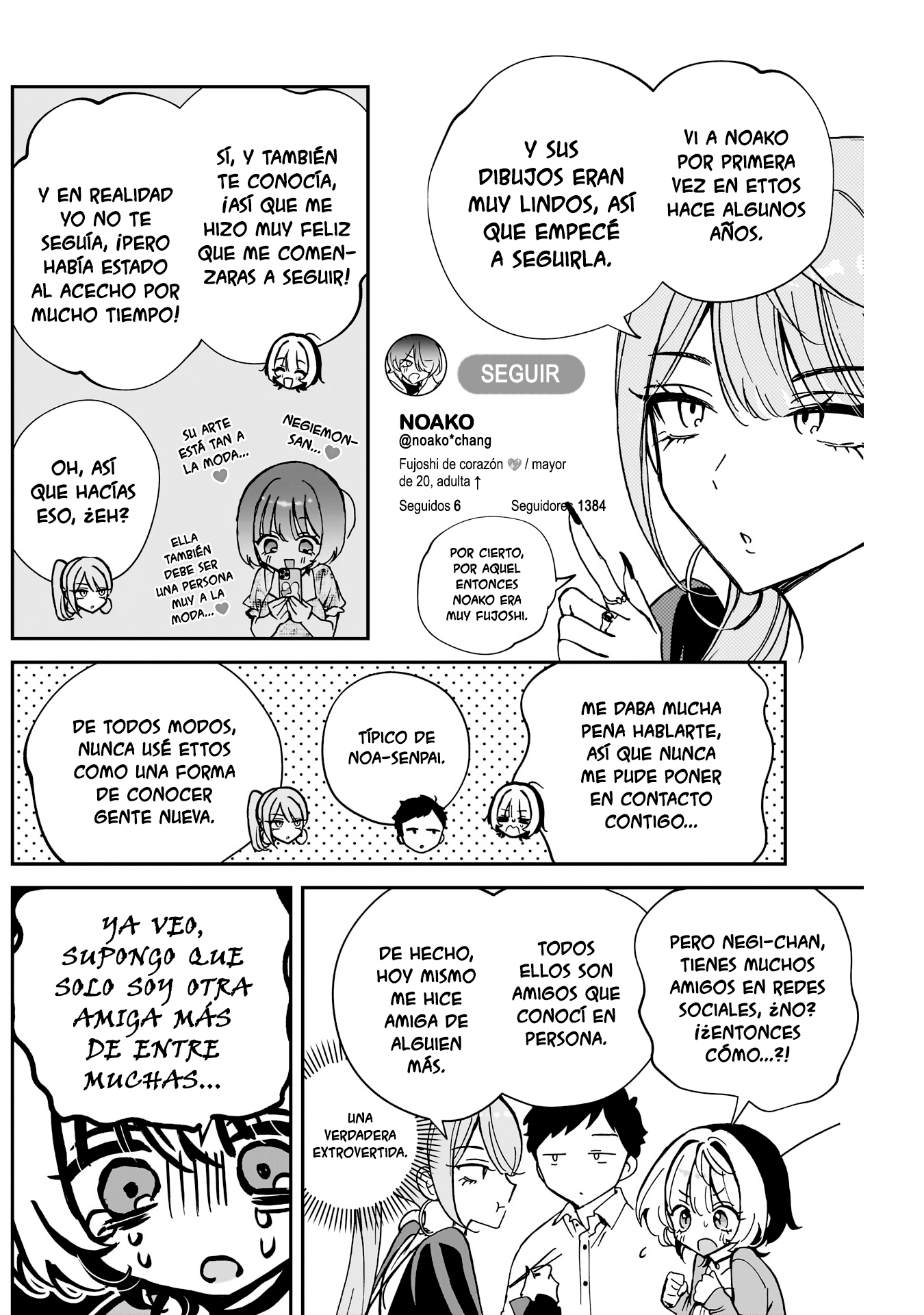 Noa-senpai wa Tomodachi Capitulo 62 página 10