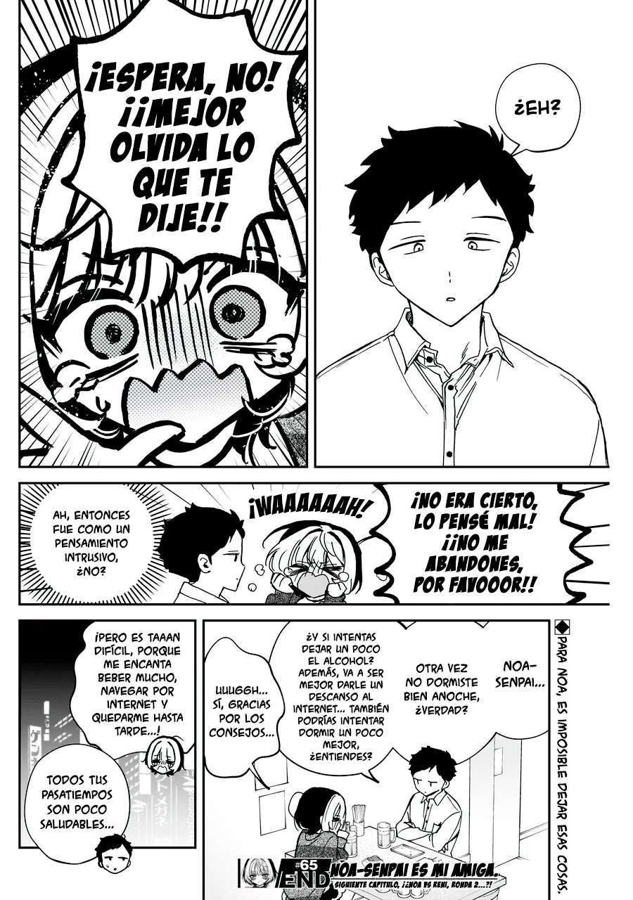 Noa-senpai wa Tomodachi Capitulo 65 página 19