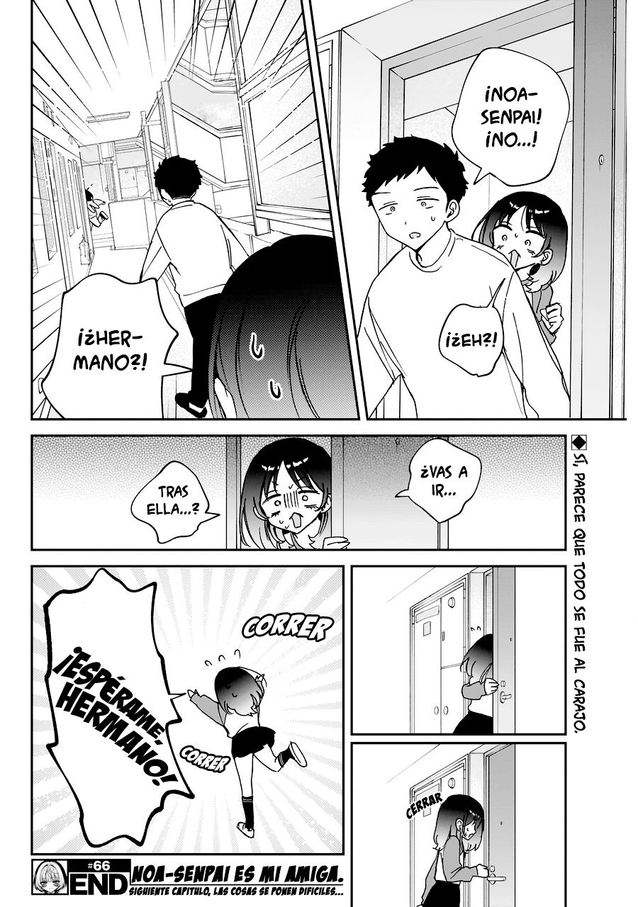 Noa-senpai wa Tomodachi Capitulo 66 página 18