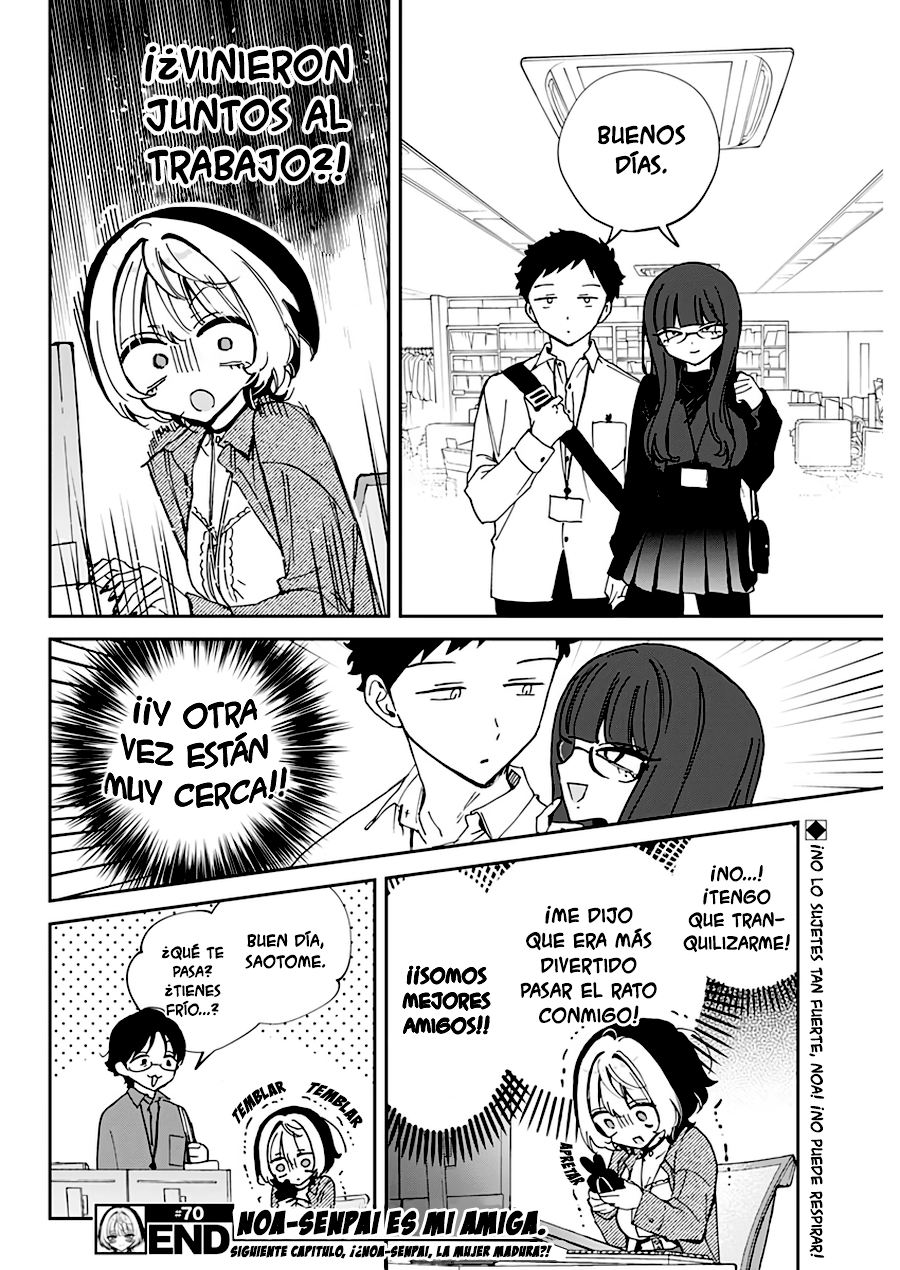 Noa-senpai wa Tomodachi Capitulo 70 página 19