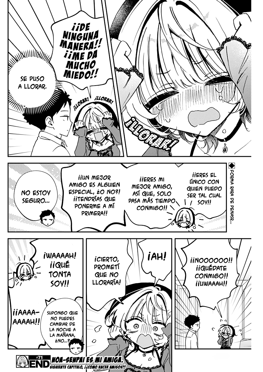 Noa-senpai wa Tomodachi Capitulo 71 página 18