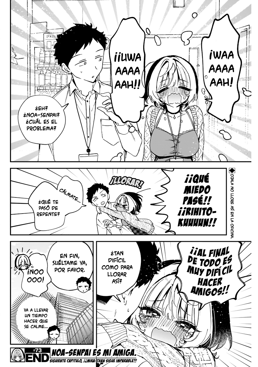 Noa-senpai wa Tomodachi Capitulo 73 página 18