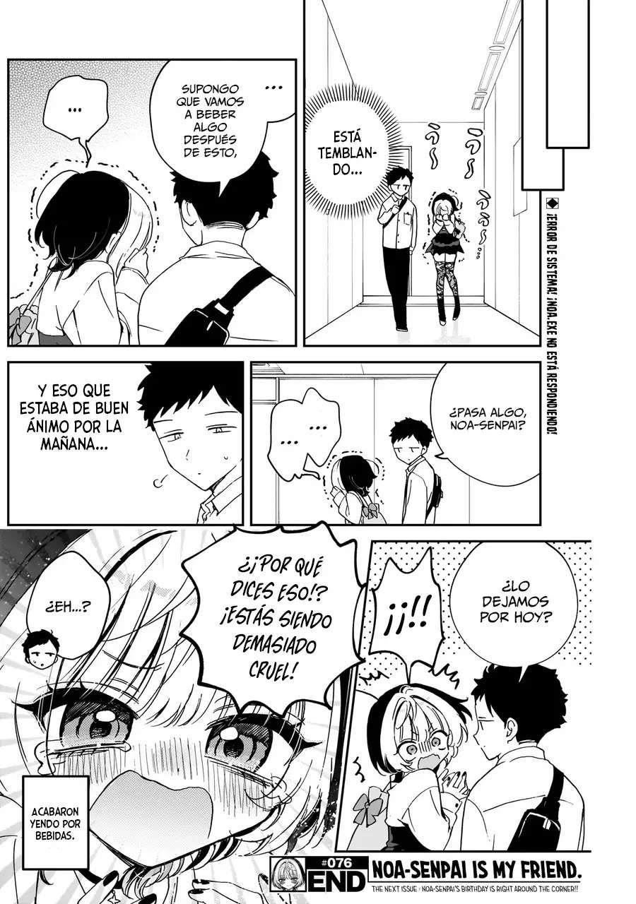 Noa-senpai wa Tomodachi Capitulo 76 página 22