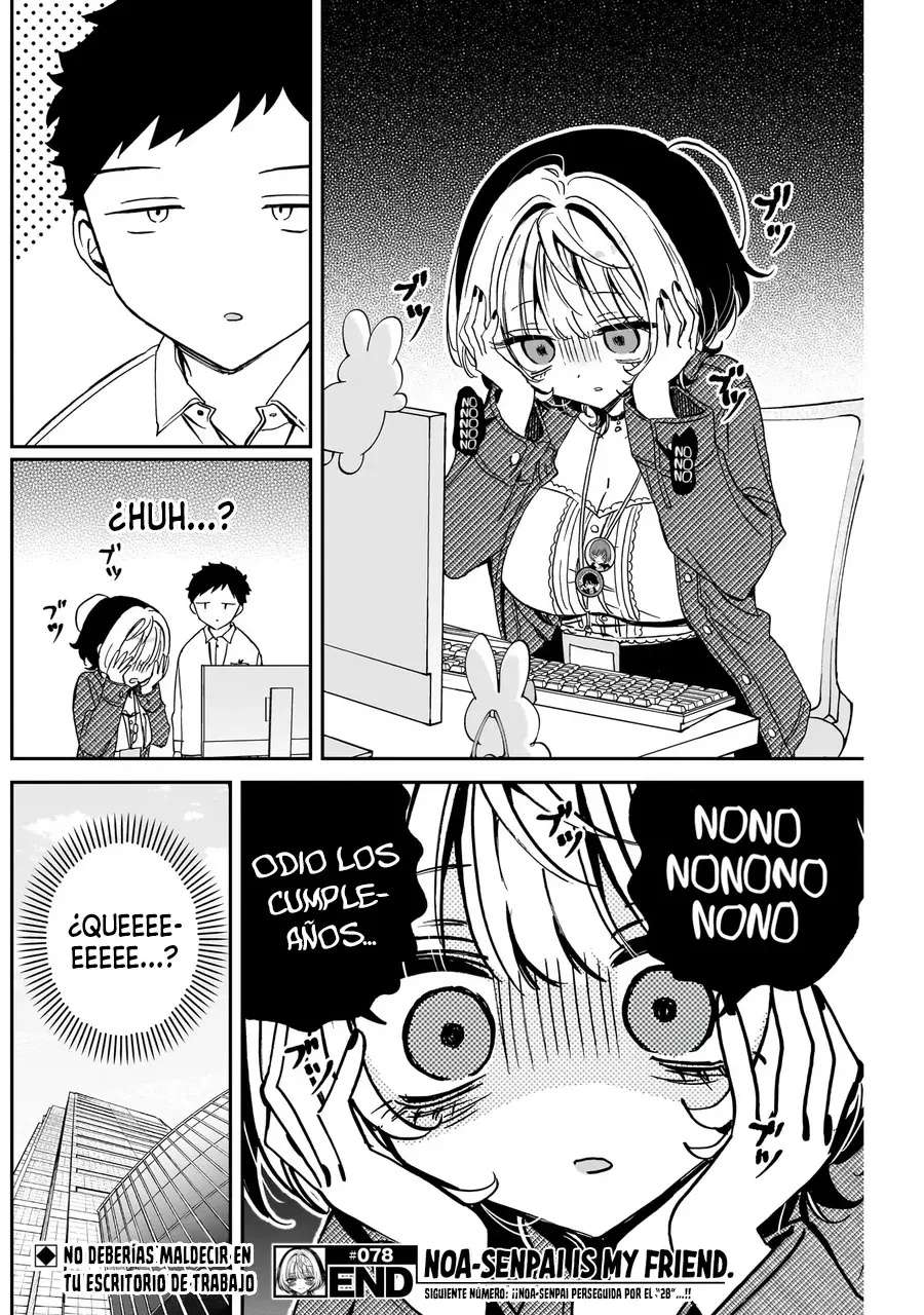 Noa-senpai wa Tomodachi Capitulo 78 página 21