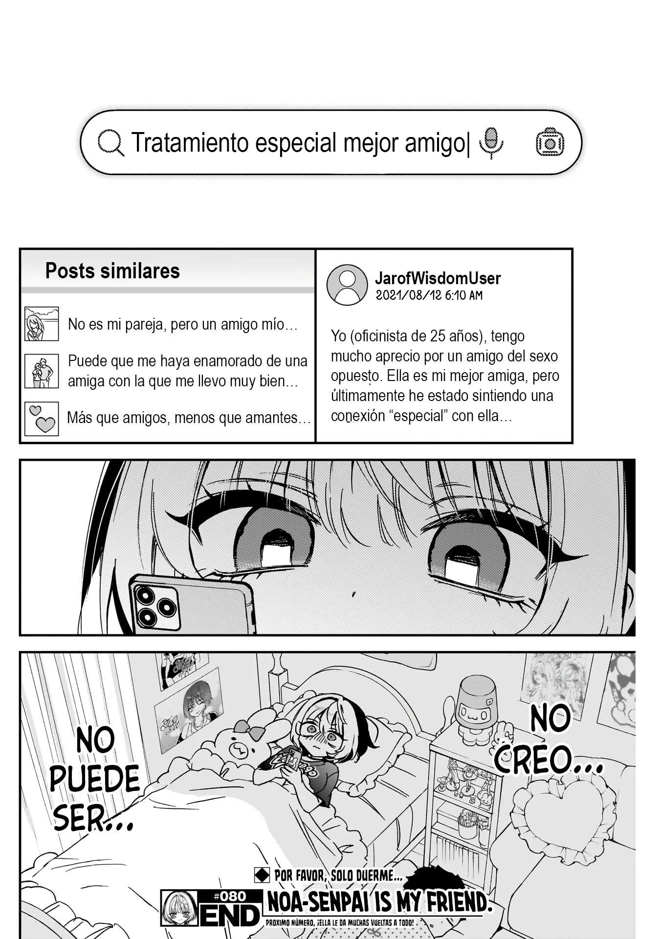 Noa-senpai wa Tomodachi Capitulo 80 página 20