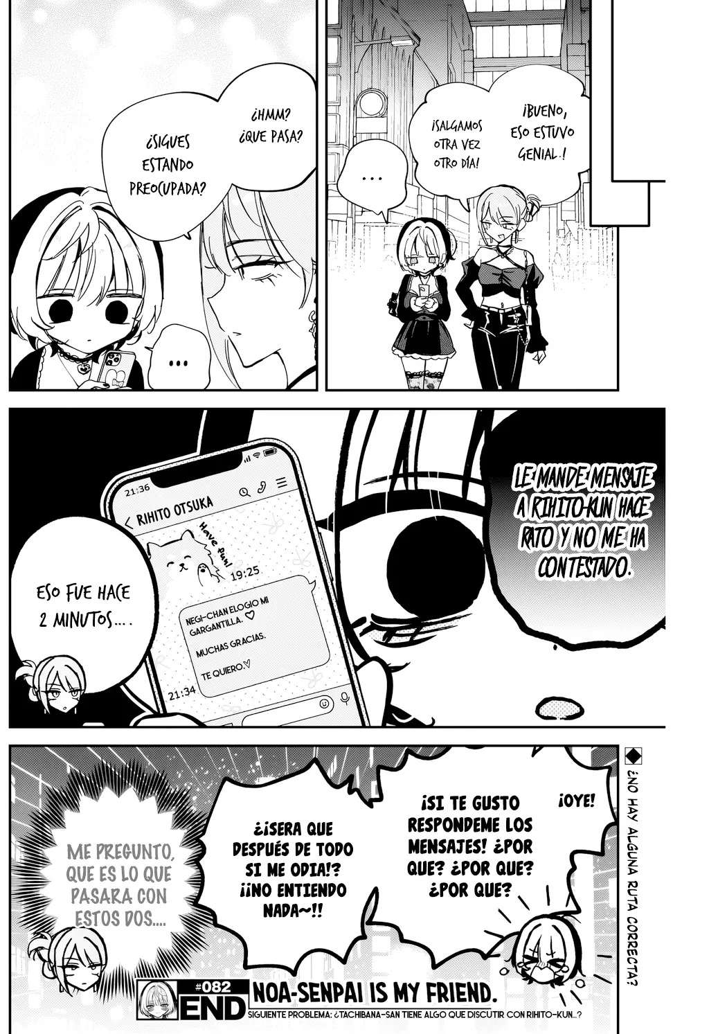 Noa-senpai wa Tomodachi Capitulo 82 página 3