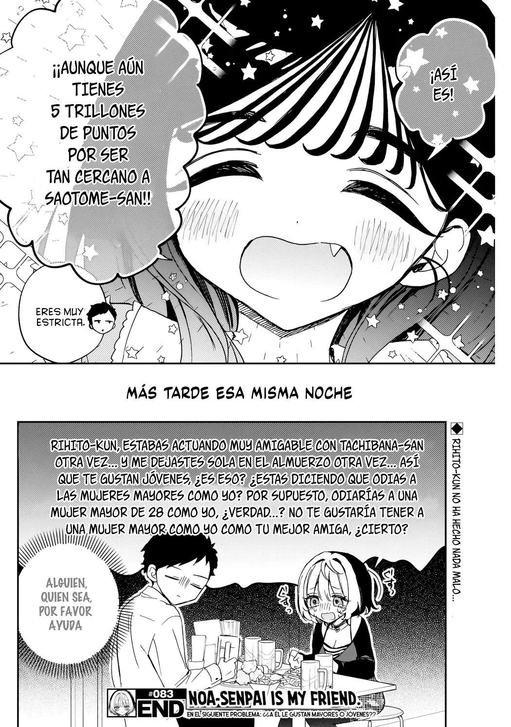 Noa-senpai wa Tomodachi Capitulo 83 página 20