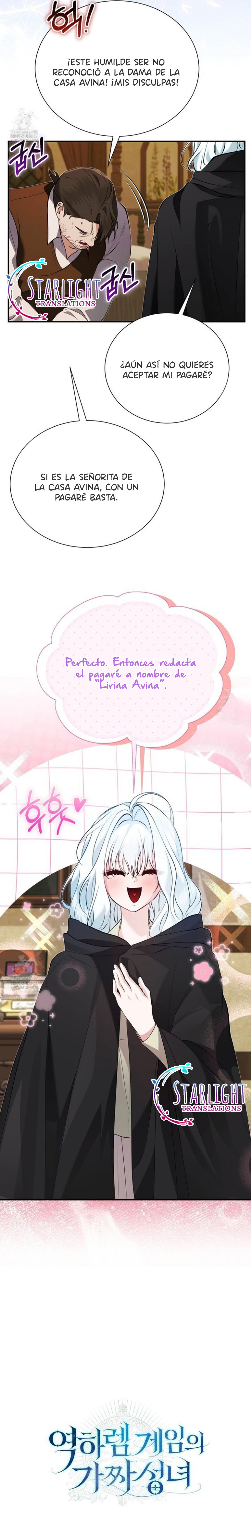 La falsa santa de un juego de harén inverso Capitulo 18 página 10