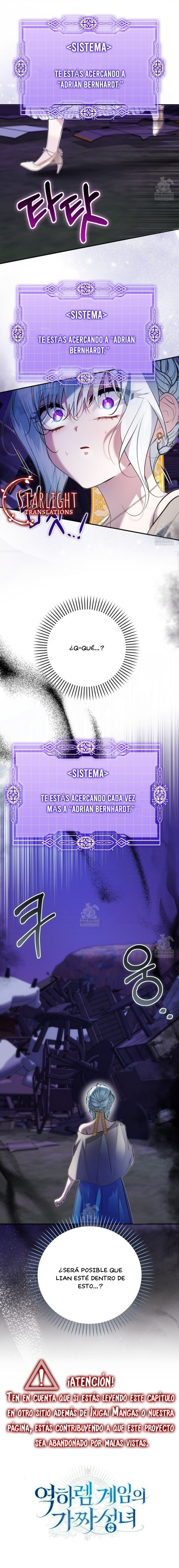 La falsa santa de un juego de harén inverso Capitulo 28 página 11