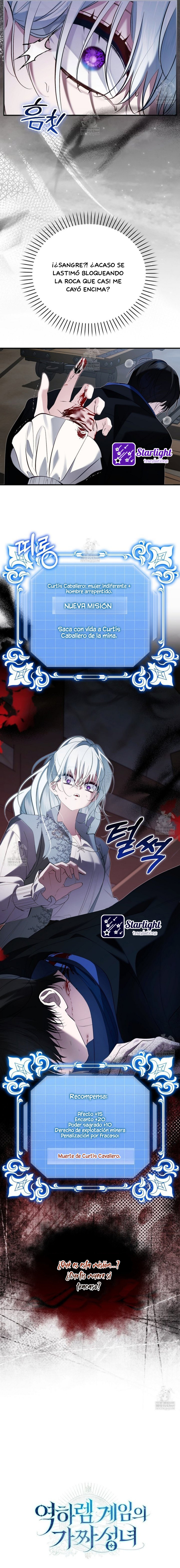 La falsa santa de un juego de harén inverso Capitulo 30 página 11
