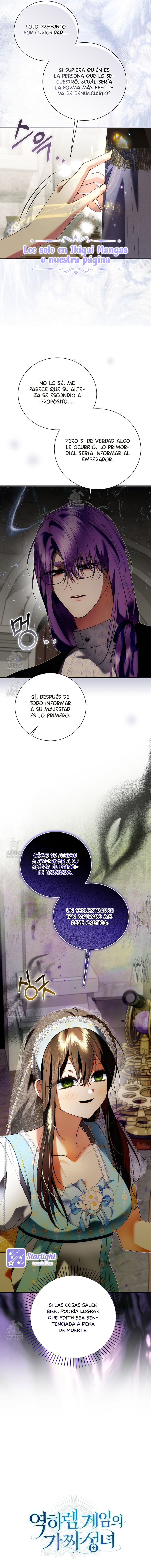 La falsa santa de un juego de harén inverso Capitulo 39 página 12