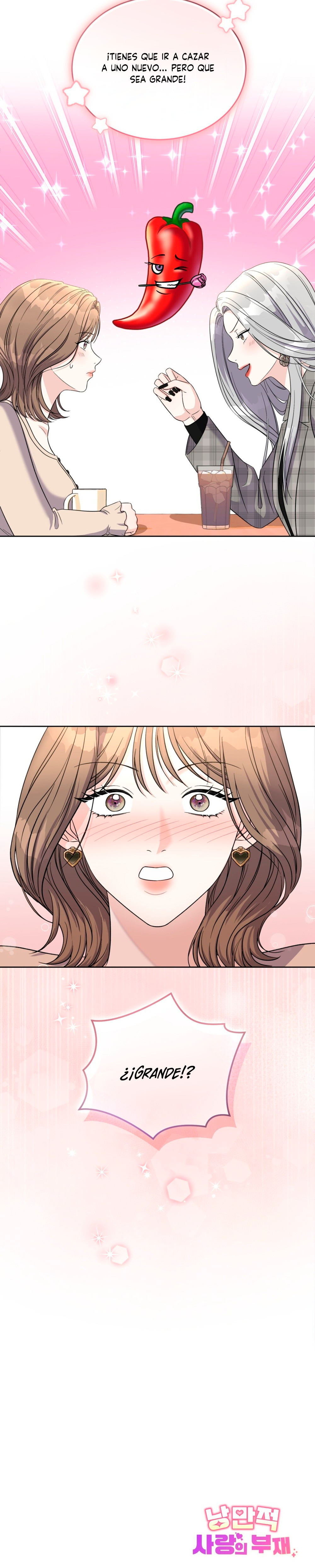 La ausencia del amor romántico Capitulo 1 página 8