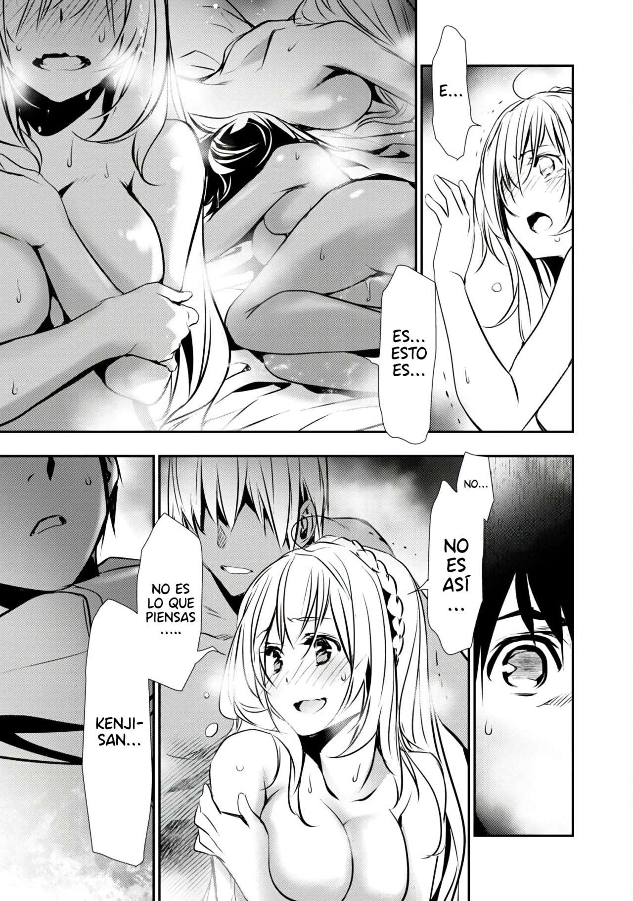 ISEKAI NTR ~SHINYUU NO ONNA WO SAIKYOU SKILL DE OTOSU HOUHOU Capitulo 24 página 5
