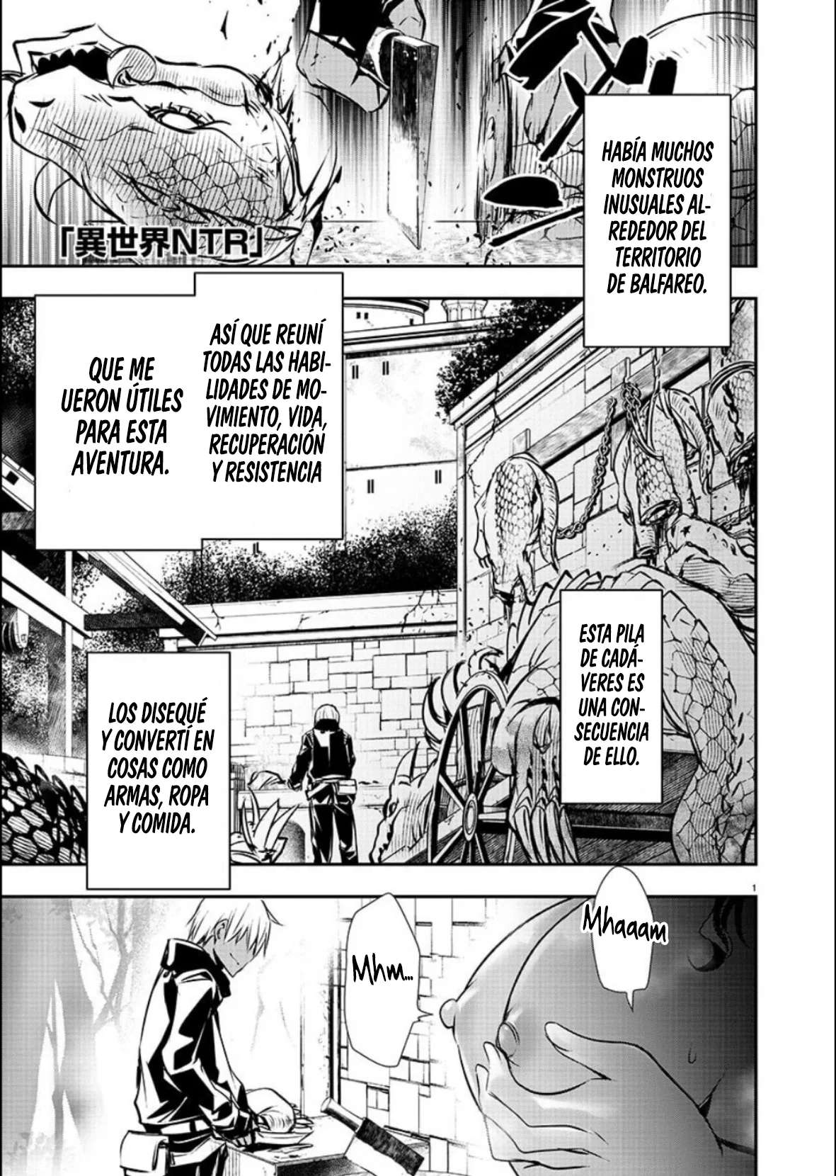 ISEKAI NTR ~SHINYUU NO ONNA WO SAIKYOU SKILL DE OTOSU HOUHOU Capitulo 37 página 2