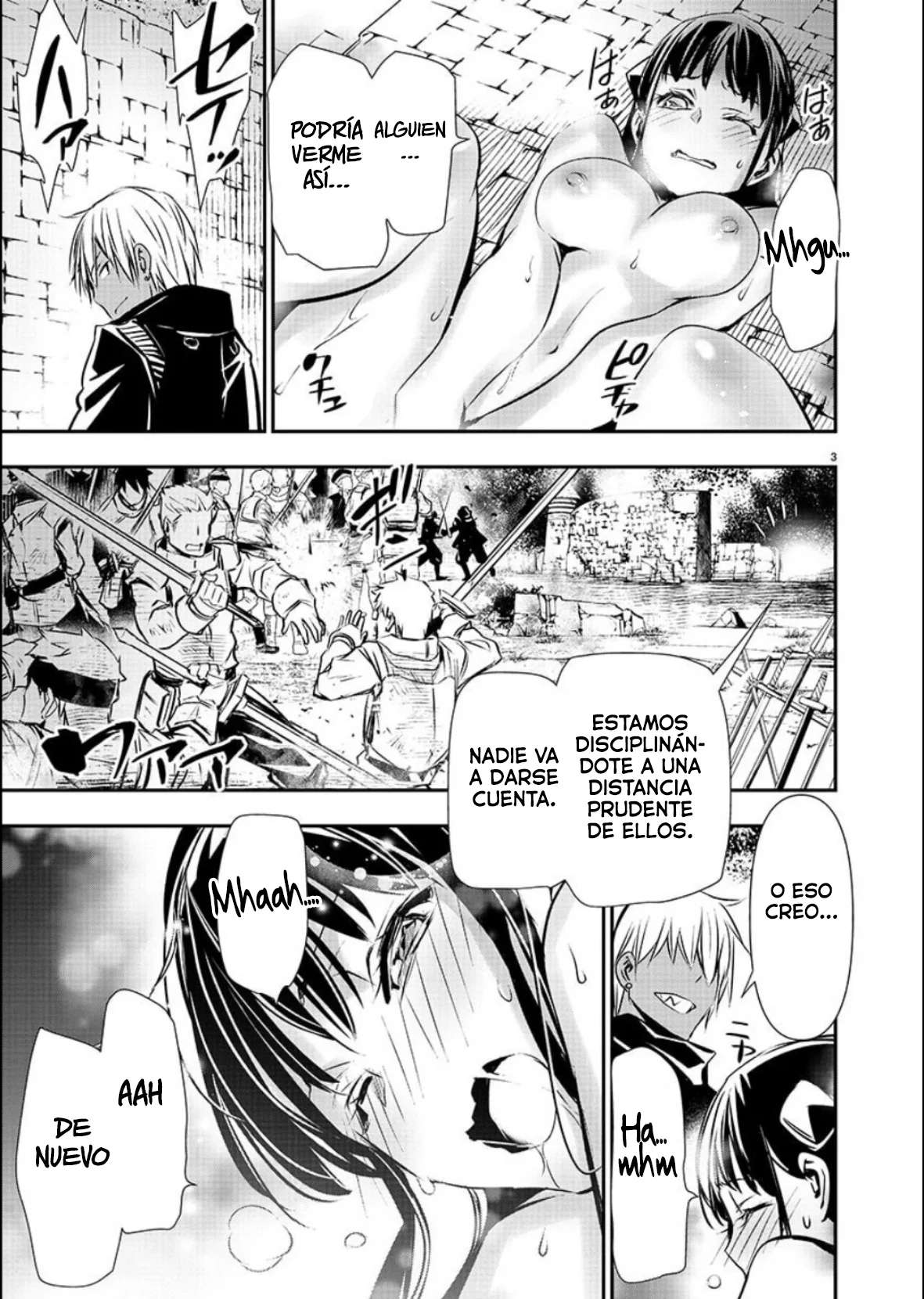 ISEKAI NTR ~SHINYUU NO ONNA WO SAIKYOU SKILL DE OTOSU HOUHOU Capitulo 37 página 4