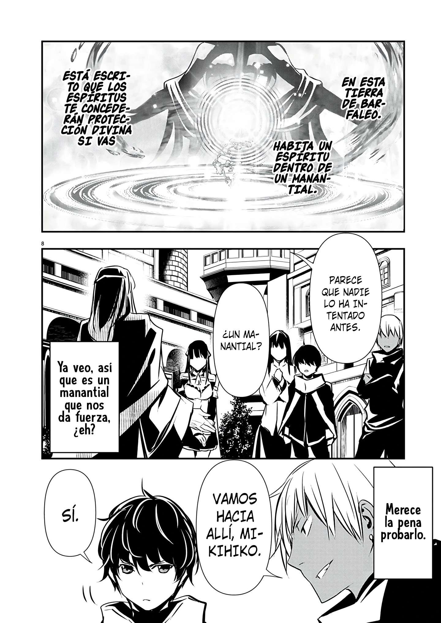 ISEKAI NTR ~SHINYUU NO ONNA WO SAIKYOU SKILL DE OTOSU HOUHOU Capitulo 46 página 9