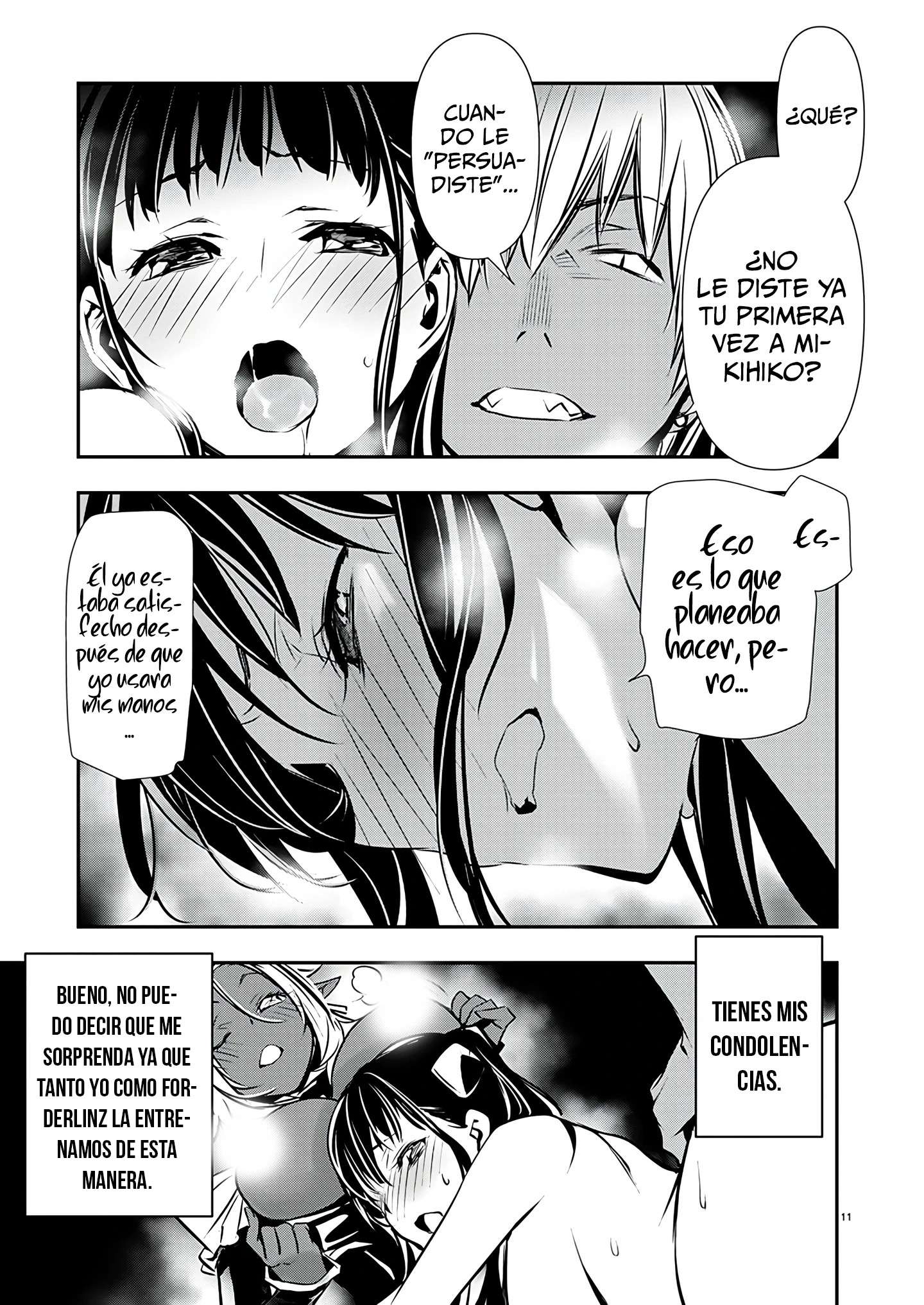 ISEKAI NTR ~SHINYUU NO ONNA WO SAIKYOU SKILL DE OTOSU HOUHOU Capitulo 47 página 12