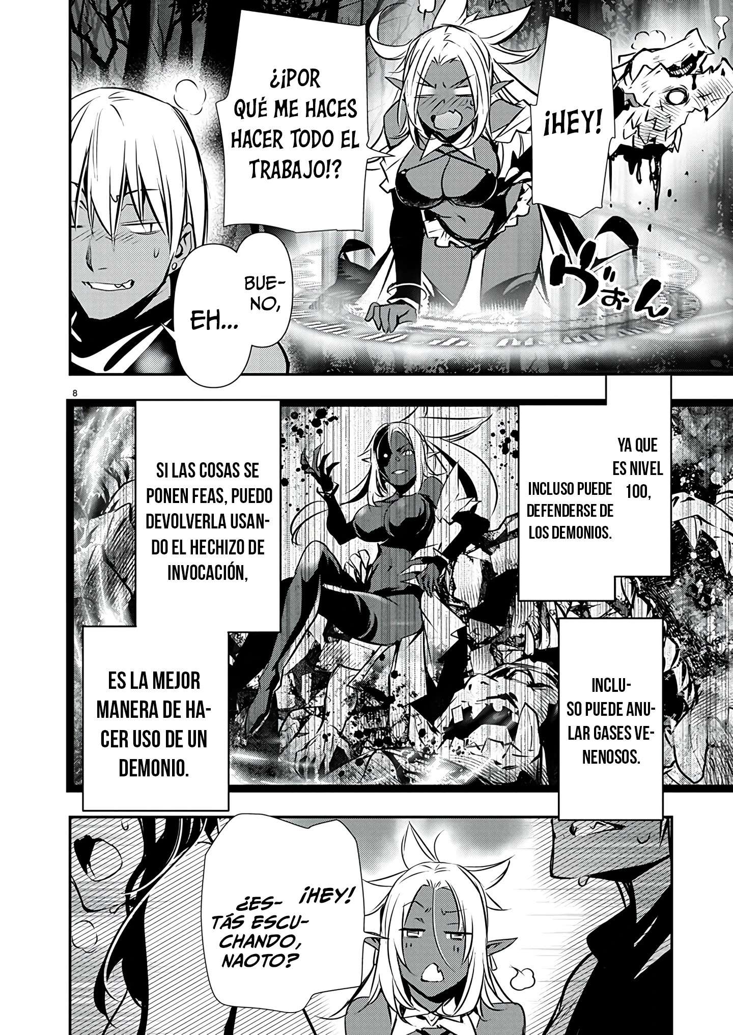 ISEKAI NTR ~SHINYUU NO ONNA WO SAIKYOU SKILL DE OTOSU HOUHOU Capitulo 47 página 9